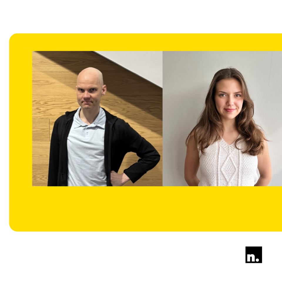 Timo Kujala, IT Designer Heinola, and Ronja Hyökki
Customer Success Manager, Nimblr