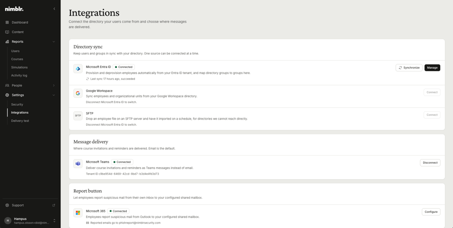 integrations